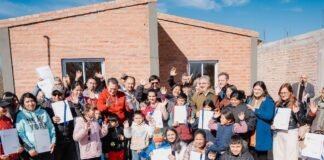 Familias de San José cumplieron el sueño de la vivienda propia