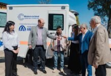 Fiambalá recibió una ambulancia 4×4 para reforzar la atención sanitaria en la zona cordillerana