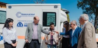 Fiambalá recibió una ambulancia 4×4 para reforzar la atención sanitaria en la zona cordillerana