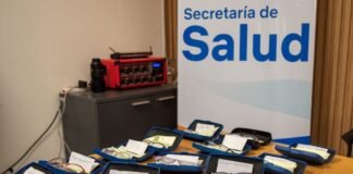 Gustavo encabezó una nueva entrega de anteojos gratuitos previo al programa «Ver para Crecer»