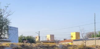 ¡La cancha del barrio Antinaco sigue avanzando!