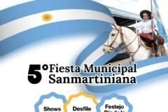 La Capital vive la 5° Fiesta Municipal Sanmartiniana este viernes