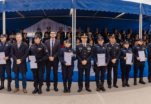 La Policía de Catamarca celebró su 203ºAniversario con un gran acto y desfile protocolar