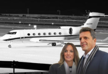 Massa y su esposa viajaron al Caribe en el avión de Francisco De Narváez, en medio de la crisis peronista