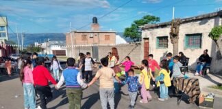 Misión de los Comunicadores de María Festejo del Día del Niño en comedor barrial