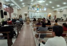 Mons. Urbanč inició su visita pastoral a la parroquia Inmaculado Corazón de María