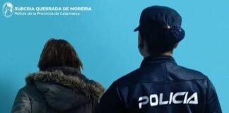 Mujer detenida por sustraer un celular