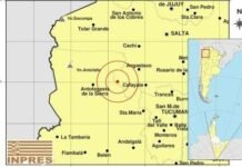 Un tercer temblor del miércoles en Catamarca se produjo cerca de este mediodía: son seis en dos días