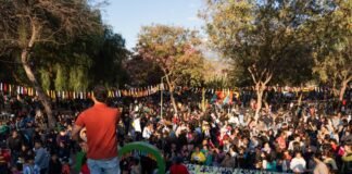 Valle Viejo celebró el Día del Niño con una multitudinaria fiesta en la Plaza El Aborigen