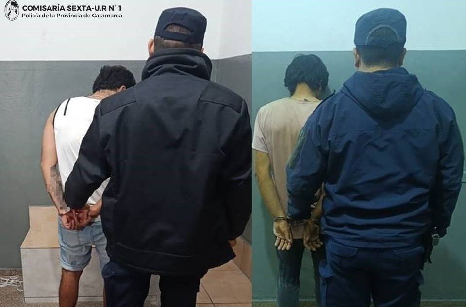 Catamarca: dos detenidos por robar en un local comercial