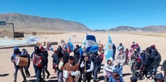 Celebran a San Ramón Nonato en la comunidad de Carachi