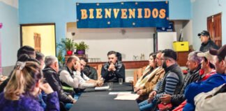 EL MINISTRO LUIS CASTRO VIAJÓ A LOS VARELAS PARA IMPULSAR MEDIDAS