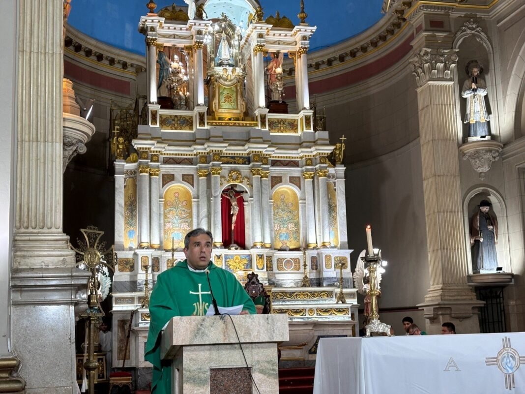 El padre Facundo Brizuela es el nuevo rector del Santuario y Catedral Basílica Nuestra Señora del Valle