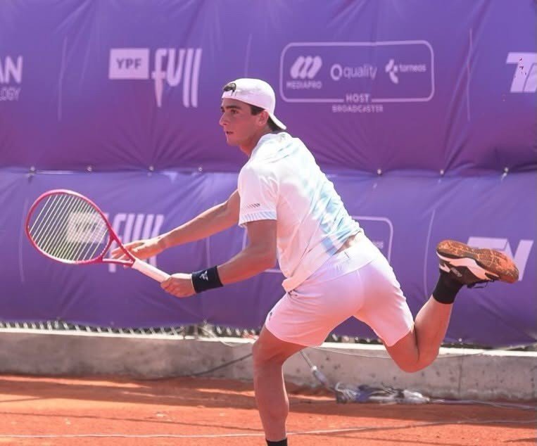 El tenista catamarqueño Manu La Serna a la Final, también en Singles, en los Juegos Suramericanos
