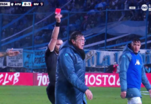 Falcioni contra los árbitro por la derrota ante River: “No me gusta que me caguen”