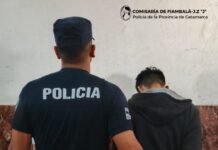 Fiambalá: joven robó una moto, chocó, huyó y lo atraparon