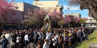 Jubilosa acción de gracias a la Madre del Valle por su protección a 22 años del sismo