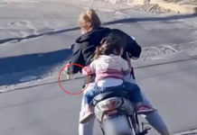 La mujer de Catamarca que manejaba una moto con una niña sin casco mientras tomaba una cerveza, también causa indignación nacional