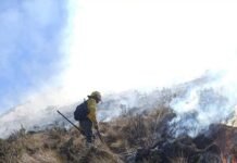 Los incendios no dan tregua en Andalgalá