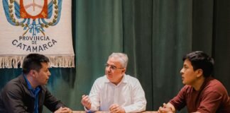 Raúl Jalil se reunió con caciques de El Tolar y Chistín para analizar y proyectar obras viales