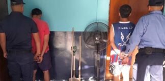 Robaron herramientas y quedaron aprehendidos