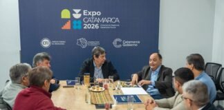 Saadi se reunió con las autoridades de la FEC de cara a la 2.ª Expo Catamarca 2026