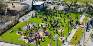 Saujil ya tiene su Plaza de los Niños y nuevas calles pavimentadas