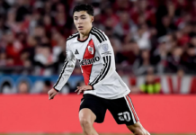 Tobías Andrada marcó su primer gol con la camiseta de River