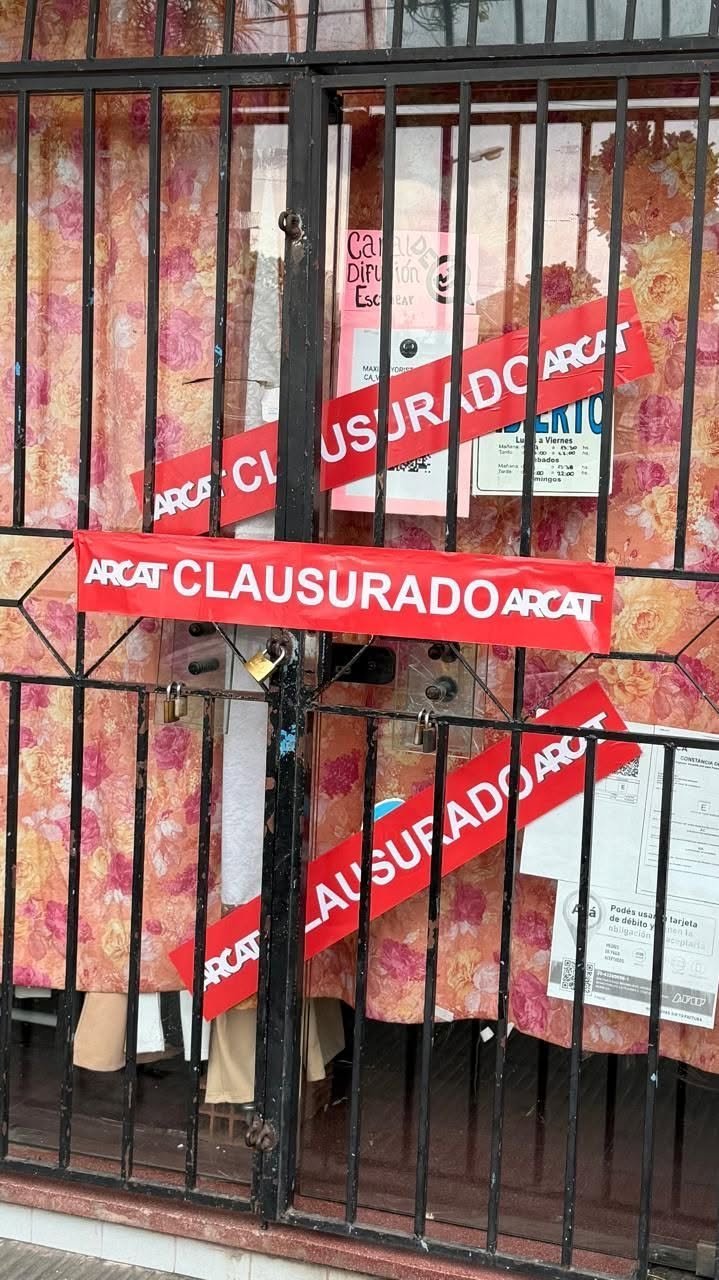 ARCAT realizó clausuras de comercios en distintos puntos en la provincia