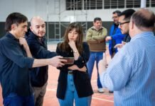 Avanzan las obras de puesta en valor del Polideportivo 920 Viviendas
