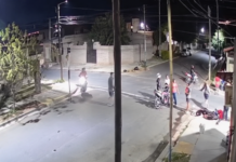 Brutal choque de motos en la capital: vecinos piden un semáforo
