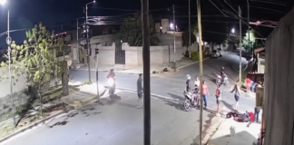 Brutal choque de motos en la capital: vecinos piden un semáforo