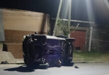 Catamarca: volcó y murió el conductor de una camioneta este domingo en el Sur de la Capital