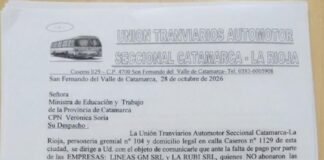 Colectivos: GM y La Rubí paran por 24 horas en reclamo de diferencias salariales impagas
