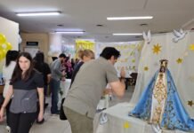 Con emoción y gratitud reciben a la Madre del Valle en el Hospital de Niños