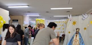 Con emoción y gratitud reciben a la Madre del Valle en el Hospital de Niños