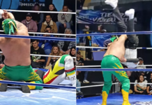 Conmoción en México por un luchador que le aplicó una llave a un árbitro y lo mató durante una competencia