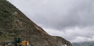 Continúan los trabajos de pavimentación en la Ruta Provincial N°1
