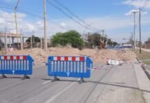 Corte total de calzada en la avenida Los Minerales por obras de reparación en los desagües pluviales