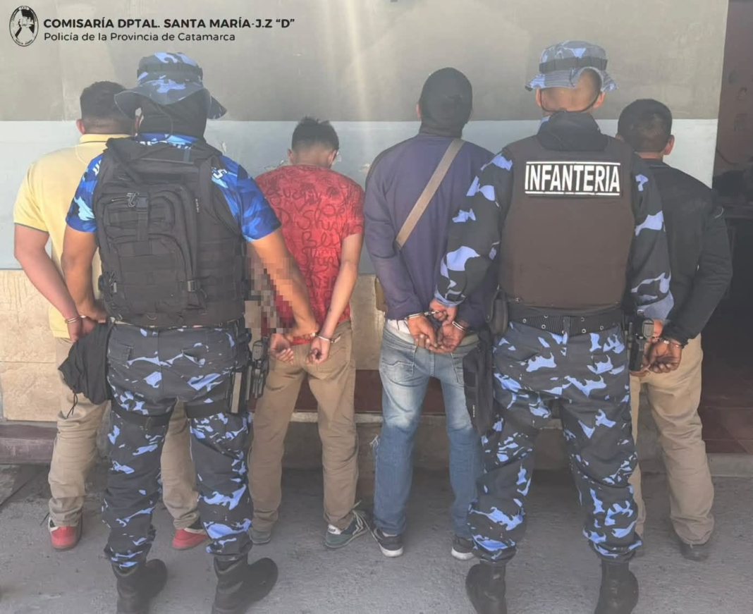 Detienen en Santa María a tucumanos estafadores