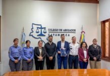 El Colegio de Abogados y el IES Policial firmaron un convenio de cooperación