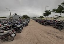 El Corralón Municipal alcanzó el límite de su capacidad y avanza en expedientes para compactar 500 motos