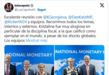 El Fondo Monetario le da el visto bueno a Caputo, pero todavía no gira los dólares