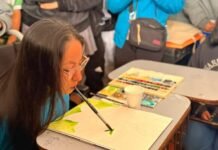 Escuela Municipal promovió una jornada de reflexión e inclusión junto a la artista Celeste Moya