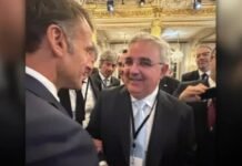 Francia: Raúl Jalil destacó el potencial productivo de Catamarca en su diálogo con Macron