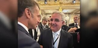 Francia: Raúl Jalil destacó el potencial productivo de Catamarca en su diálogo con Macron