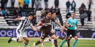 Gimnasia de Mendoza lo tenía en el bolsillo pero Platense se lo ganó en tiempo de descuento