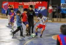 Gustavo participó del lanzamiento del torneo de fútbol infantil «Monona Castro»