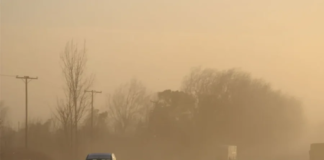 Hoy miércoles sigue en Catamarca el alerta amarillo por vientos con ráfagas de hasta 100 km/h