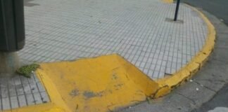 La Capital junto al vecino implementan el «Sistema de recuperación de veredas degradadas»